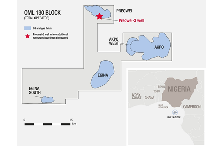 Total Starts Up Production of the Giant Egina Field