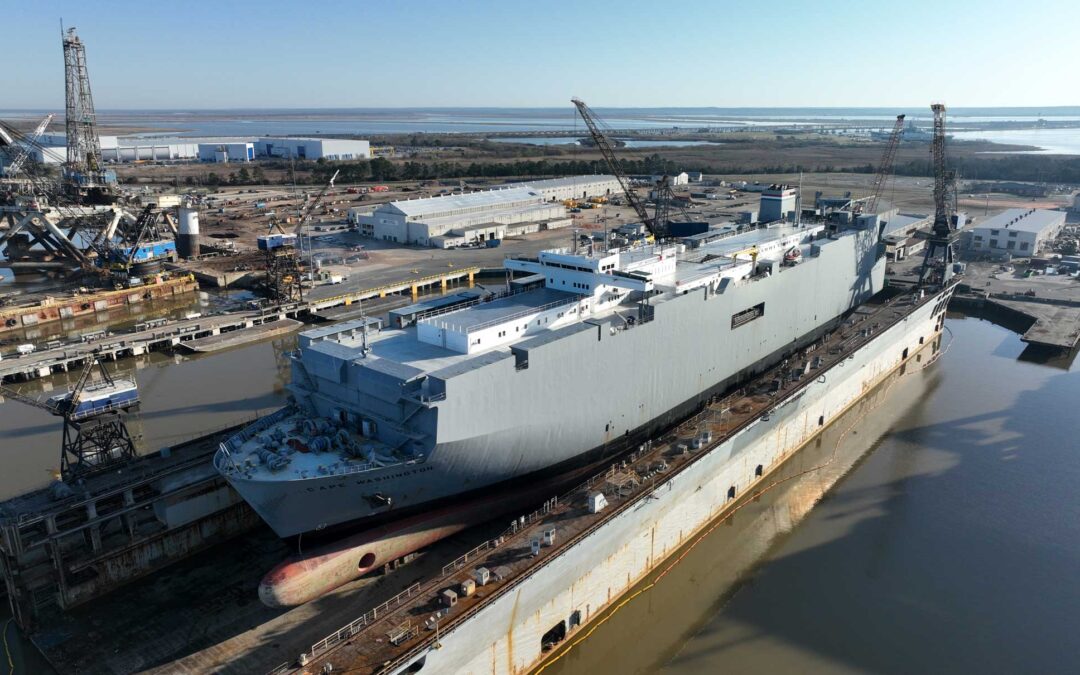 ALABAMA SHIPYARD: Shipyard Renaissance Fully Underway in Alabama